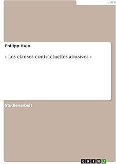 Les clauses contractuelles abusives